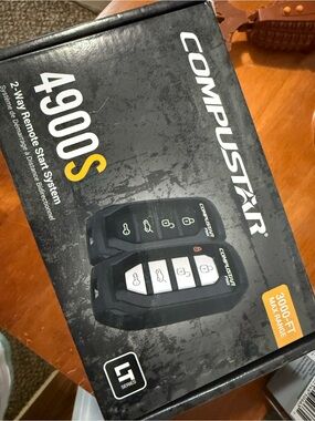 4900S 2-Way Remote Start System - Black